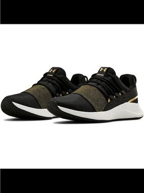 Under Armour (WMNS) Charged Breathe Lace 'Black & Gold’ Size 12